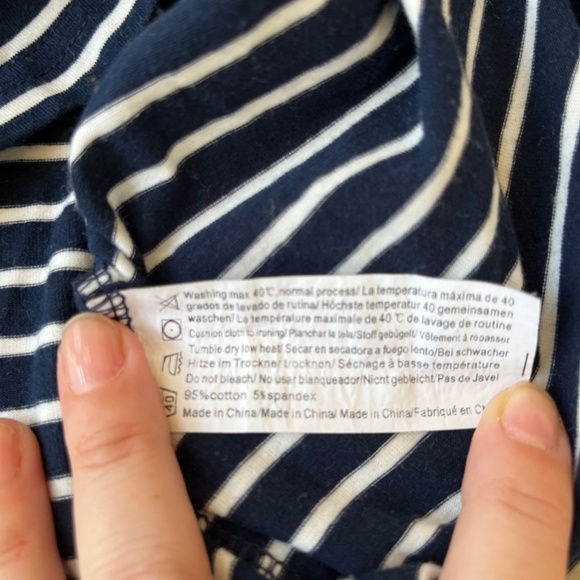 Ekouaer Lounge wear  Long Sleeve Button Down v neck Sleepwear dress, Size L - Picture 8 of 11